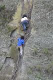 Zábava pro nejmenší - 10 m hliněná stěna prorostlá kořeny